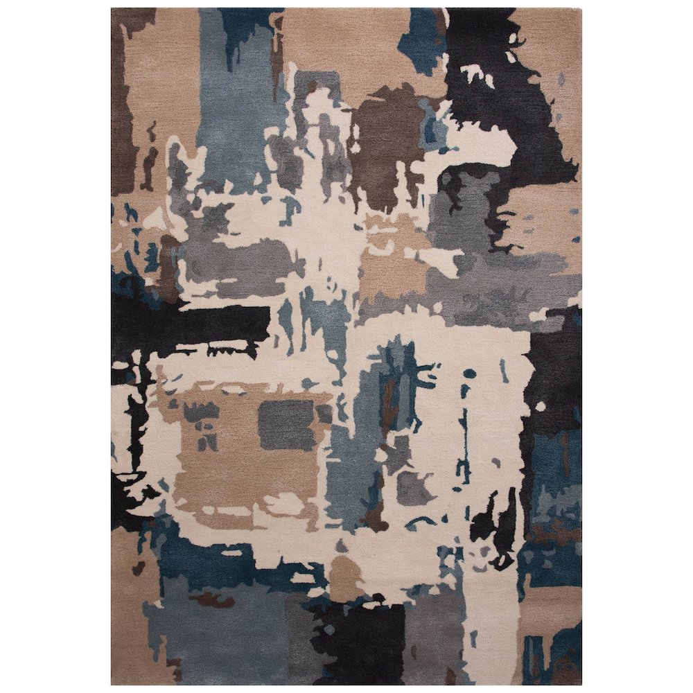 7'9" x 9'9" Cut Pile Hand Tufted Rug. Picture 1