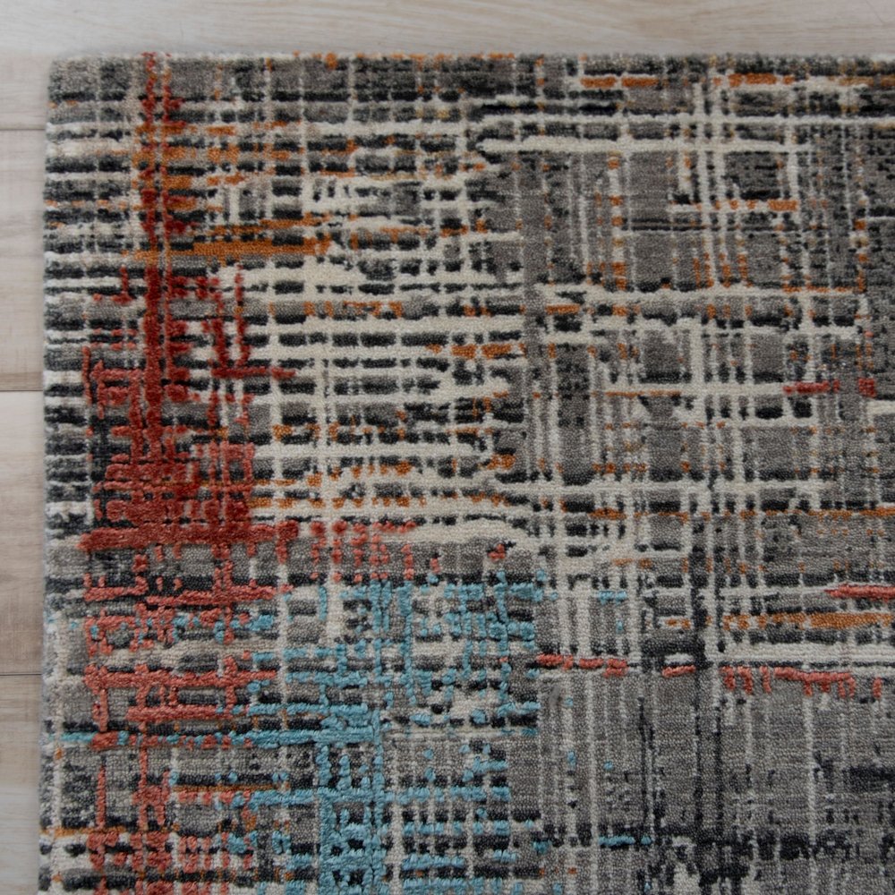 5' x 8' Cut Pile Hybrid Rug. Picture 2