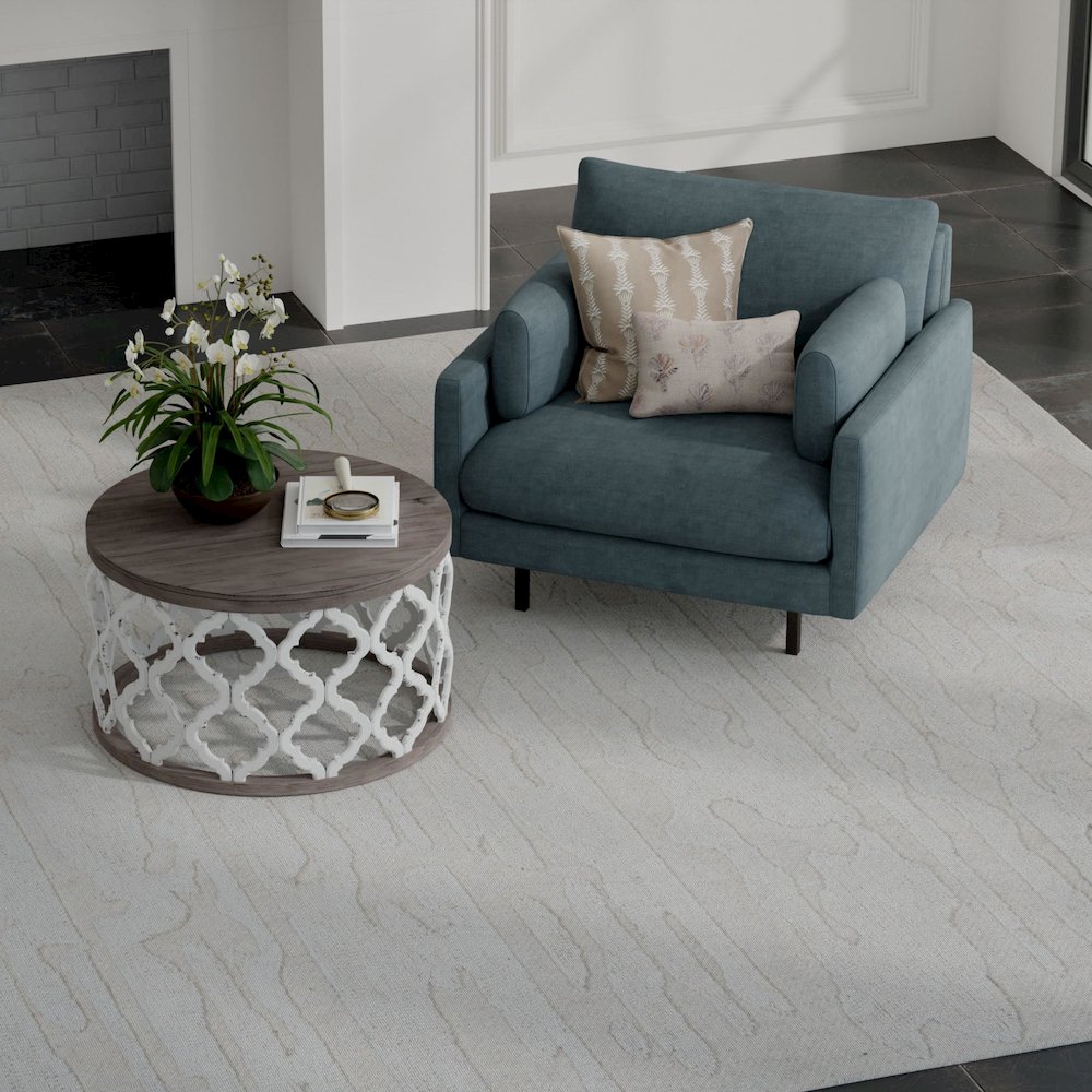 8' x 10' Hand-Tufted Rectangle Rug. Picture 3
