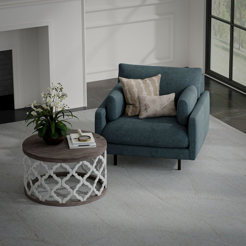 8' x 10' Hand-Tufted Rectangle Rug. Picture 3
