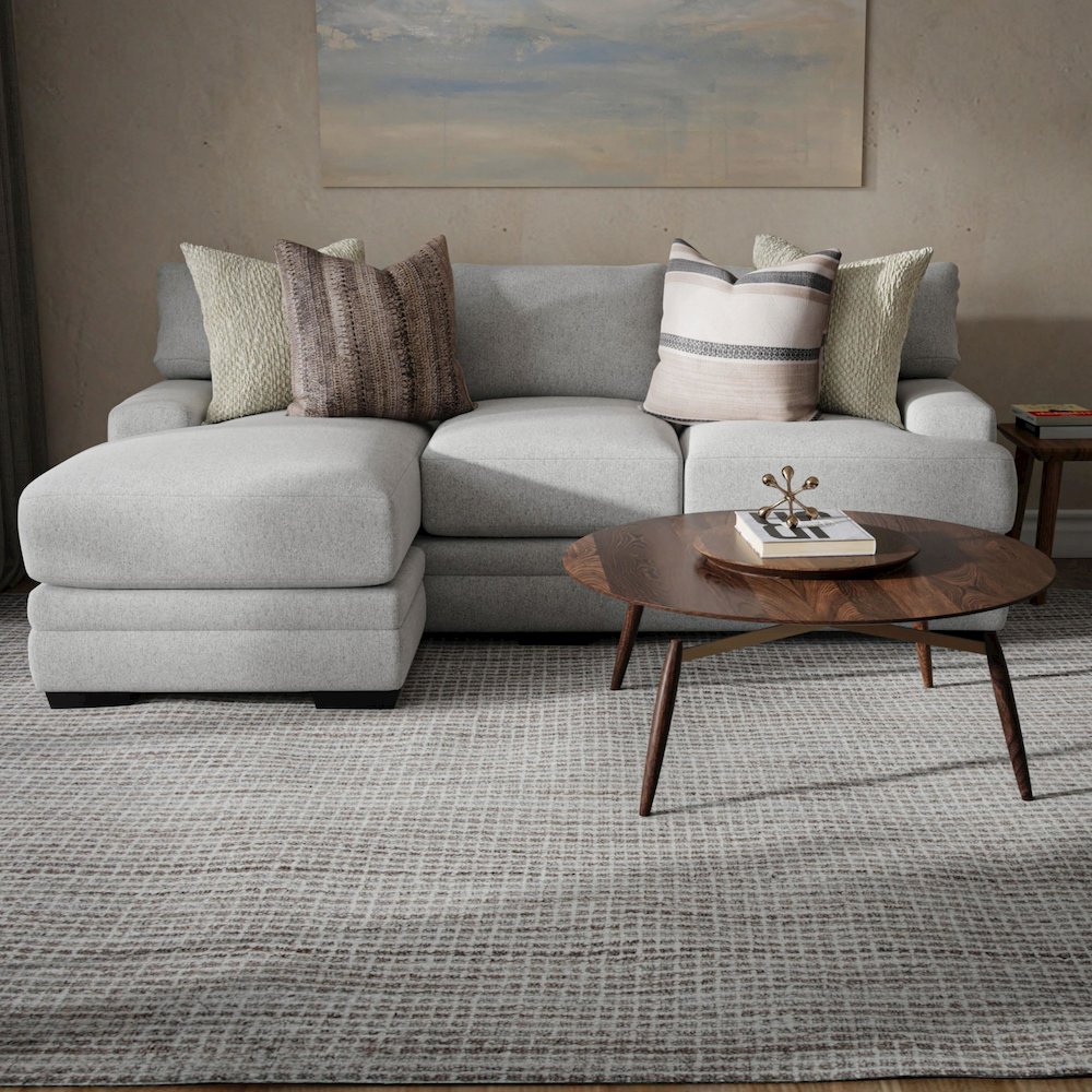8' x 10' Hand-Tufted Rectangle Rug. Picture 3