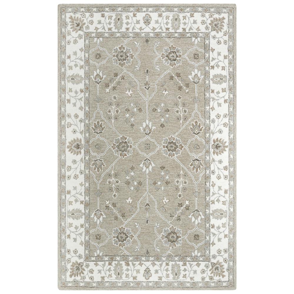 Hand Tufted Loop Pile Wool Internet Rug , 7'9" x 9'9". Picture 1