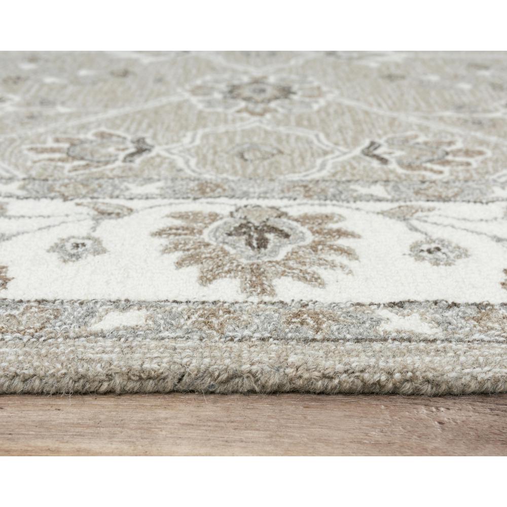 Hand Tufted Loop Pile Wool Internet Rug , 7'9" x 9'9". Picture 6