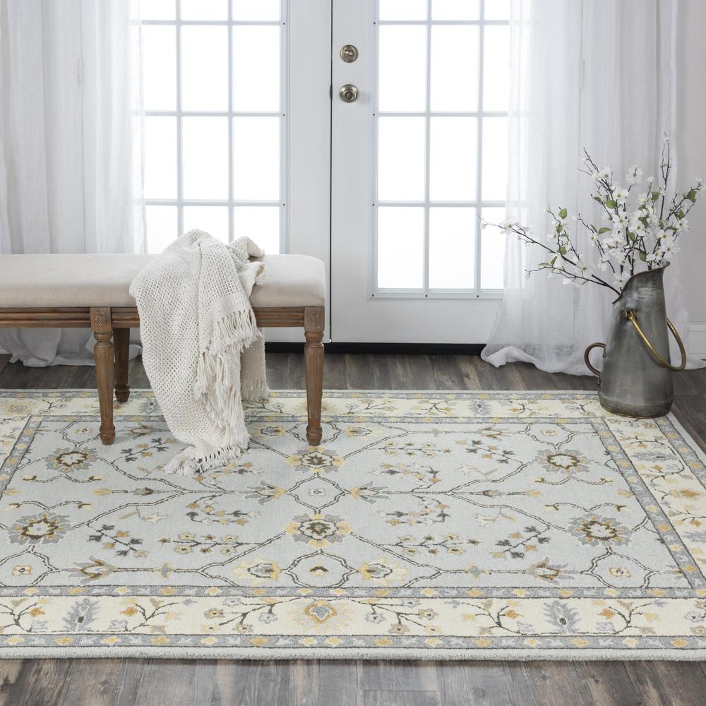 8' x 10' Hand-Tufted Rectangle Rug. Picture 2