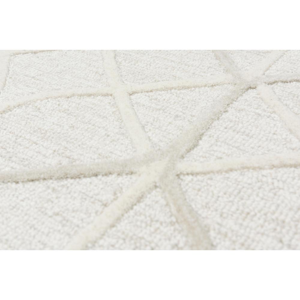 Hand Tufted Loop Pile Wool Internet Rug , 7'9" x 9'9". Picture 4