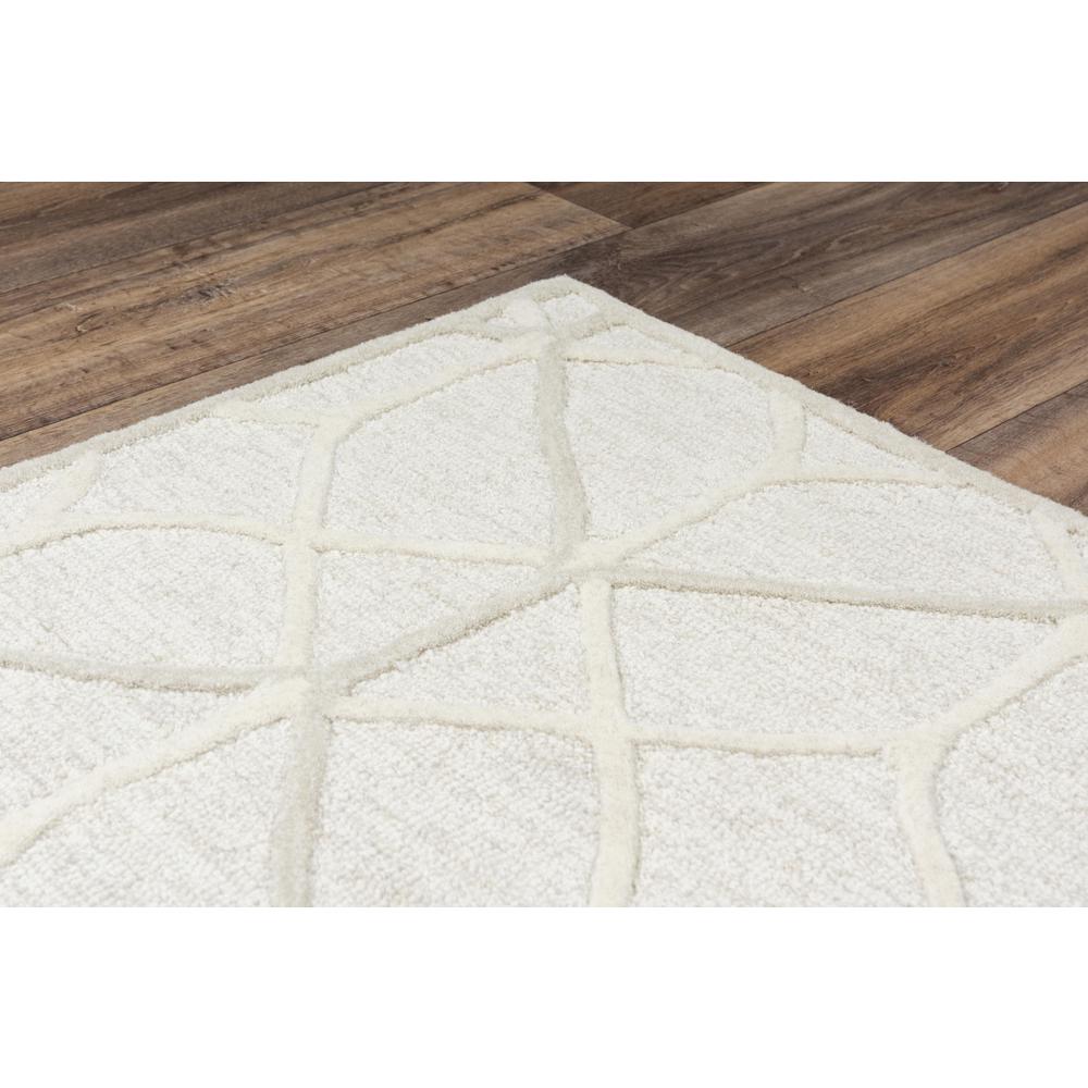 Hand Tufted Loop Pile Wool Internet Rug , 7'9" x 9'9". Picture 5