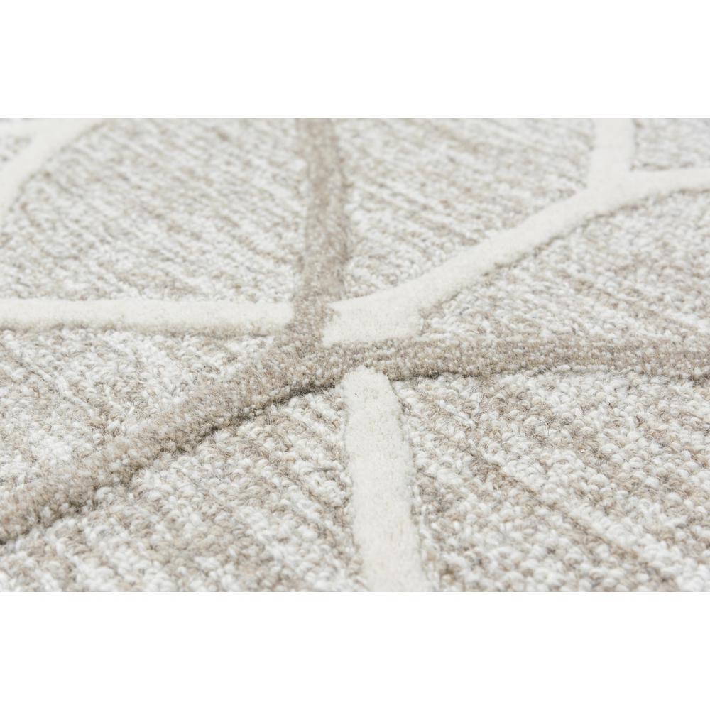 Hand Tufted Loop Pile Wool Internet Rug , 7'9" x 9'9". Picture 4
