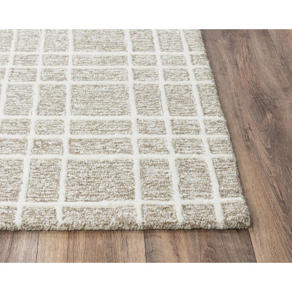 Hand Tufted Loop Pile Wool Internet Rug , 7'9" x 9'9". Picture 3