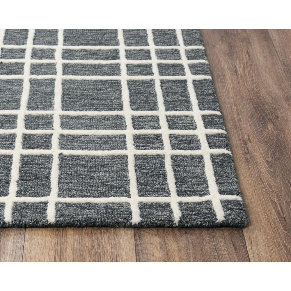 8' x 10' Hand-Tufted Rectangle Rug. Picture 1