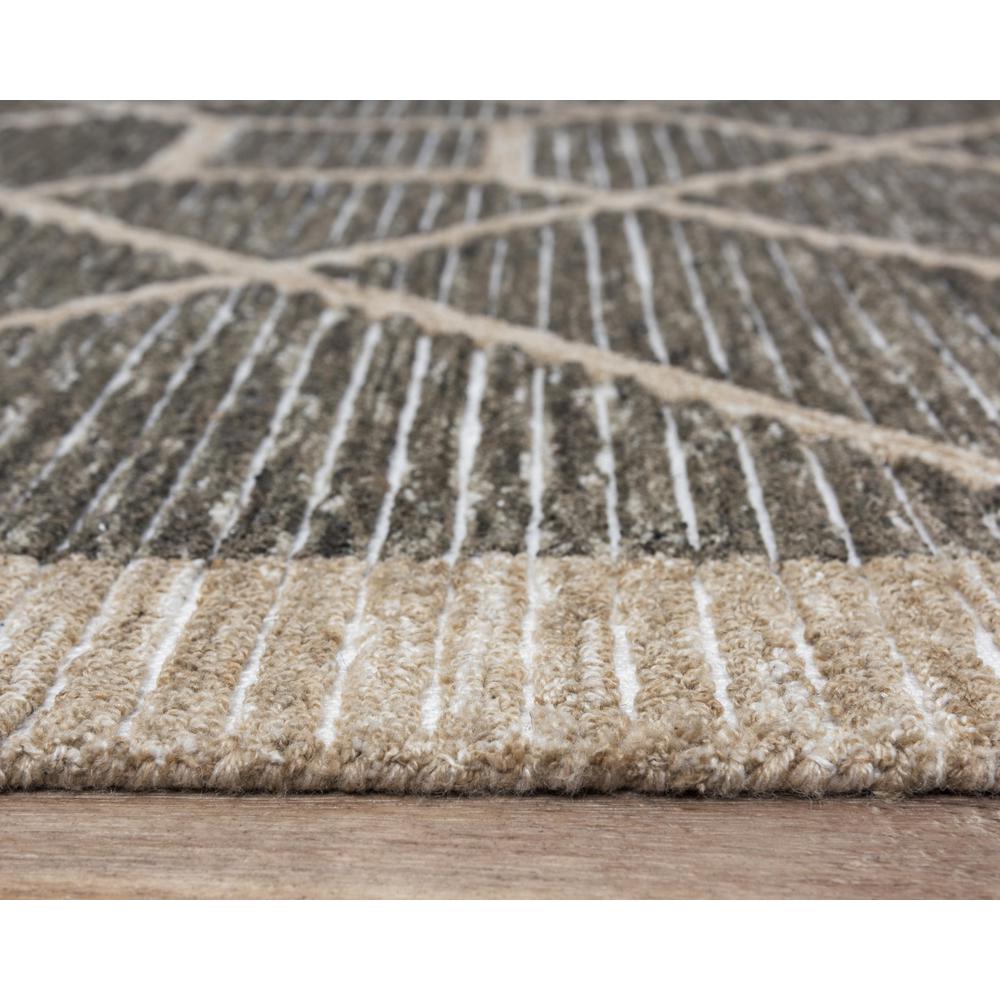 Hand Tufted Loop Pile Recycled Polyester Internet Rug , 7'9" x 9'9". Picture 5