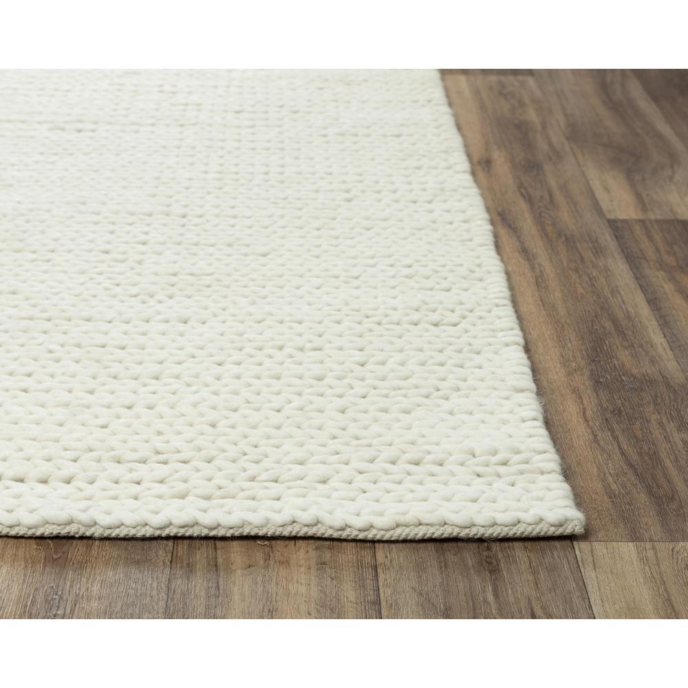 Hand Woven Loop Pile Wool Internet Rug , 7'9" x 9'9". Picture 3
