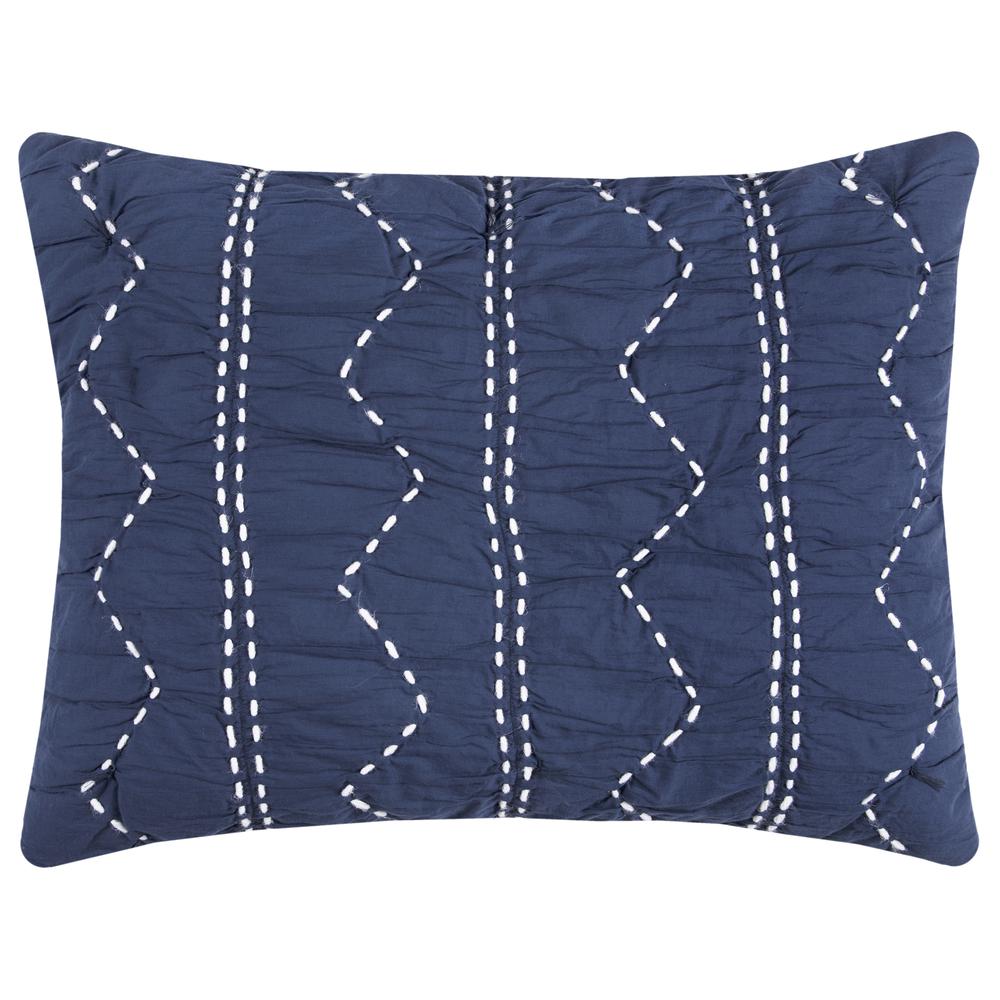 Rizzy Home 20" x 26" Standard Sham- BQ4171. Picture 8