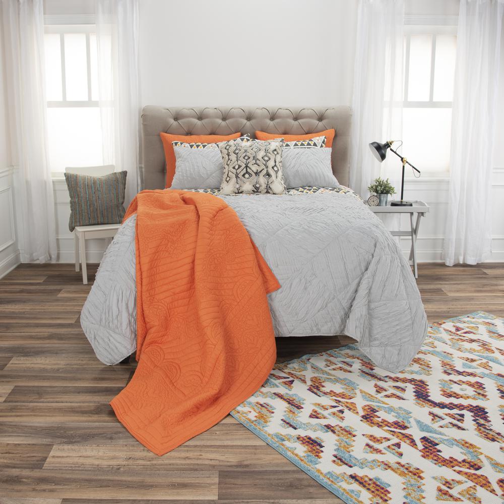 Rizzy Home 20" x 26" Standard Sham- BQ4199. Picture 4