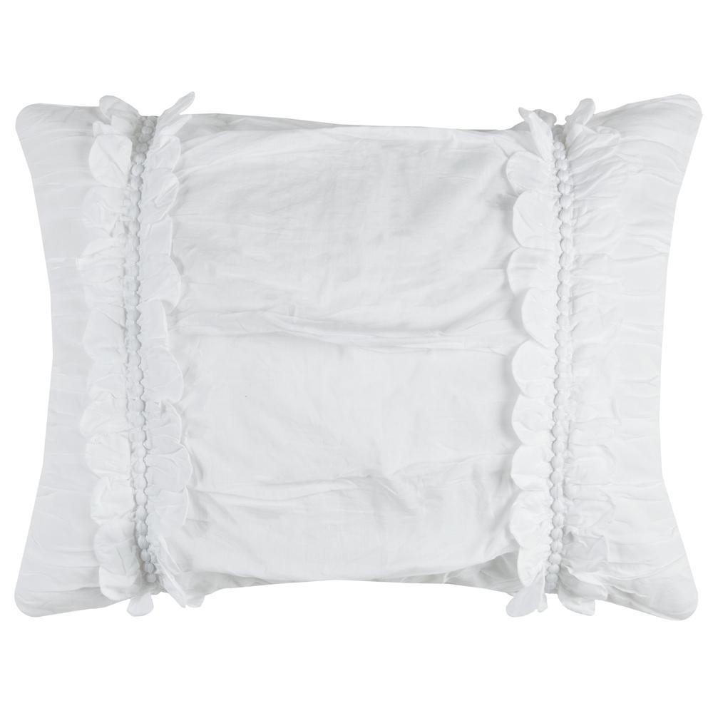 Rizzy Home 20" x 26" Standard Sham- BQ4250. Picture 1