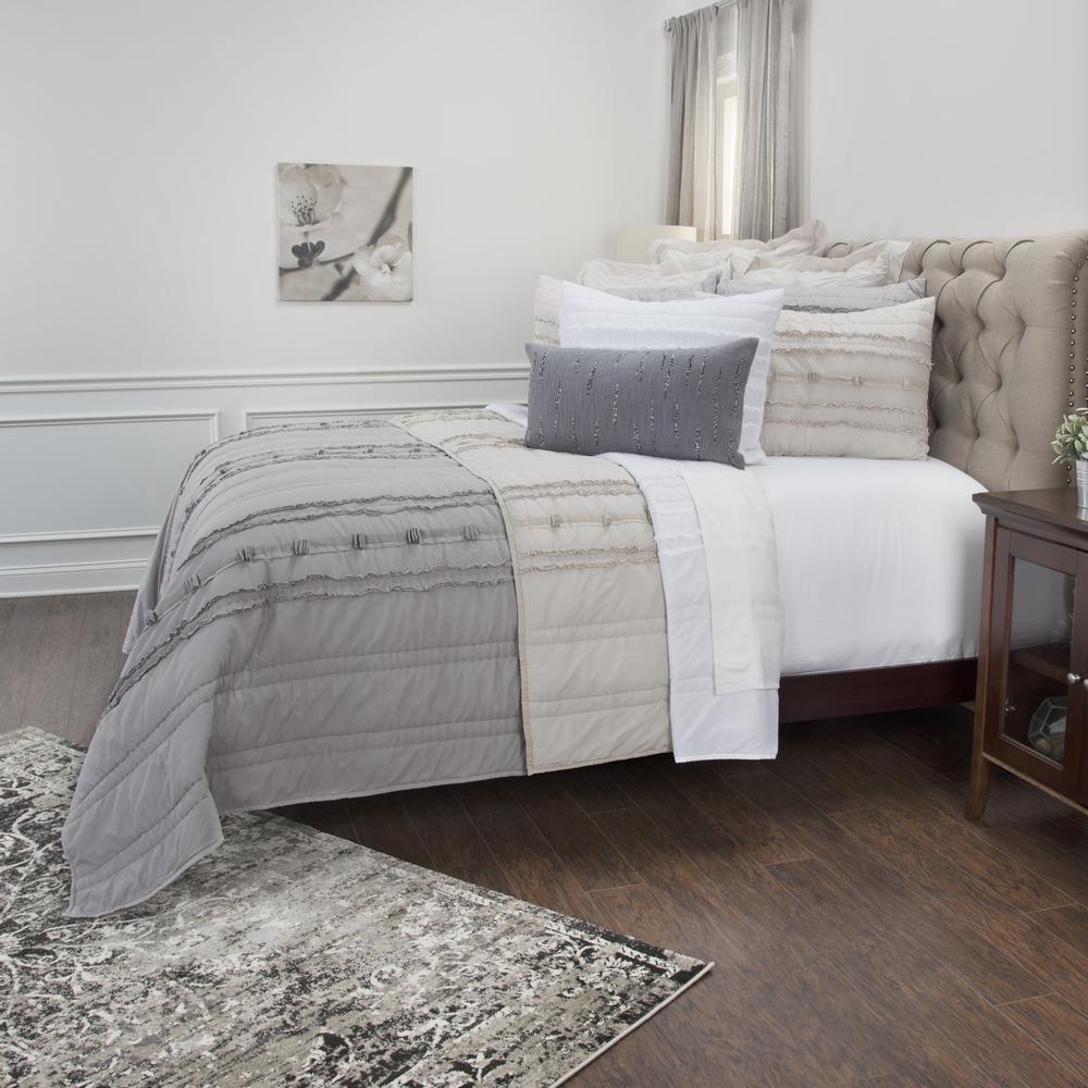 Rizzy Home 20" x 26" Standard Sham- BQ4438. Picture 10