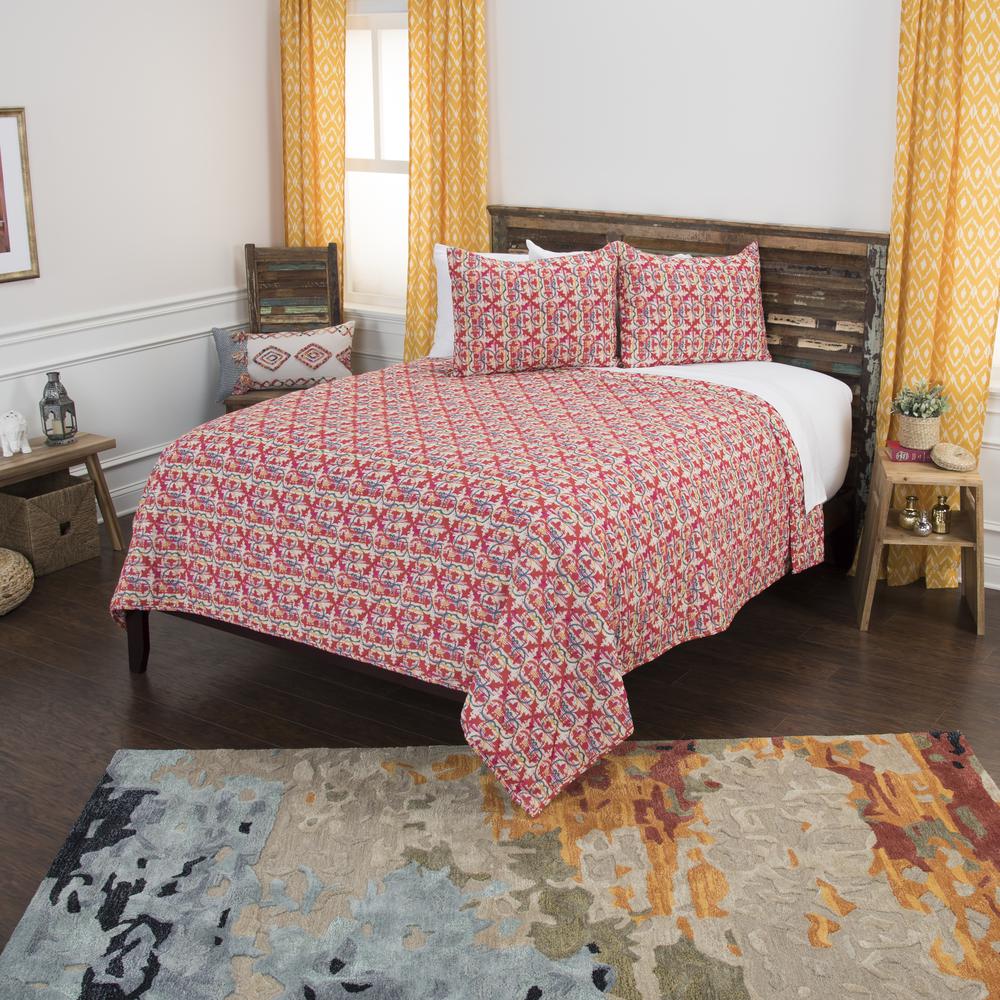Rizzy Home 70" x 86" Quilt- BQ4570. Picture 1