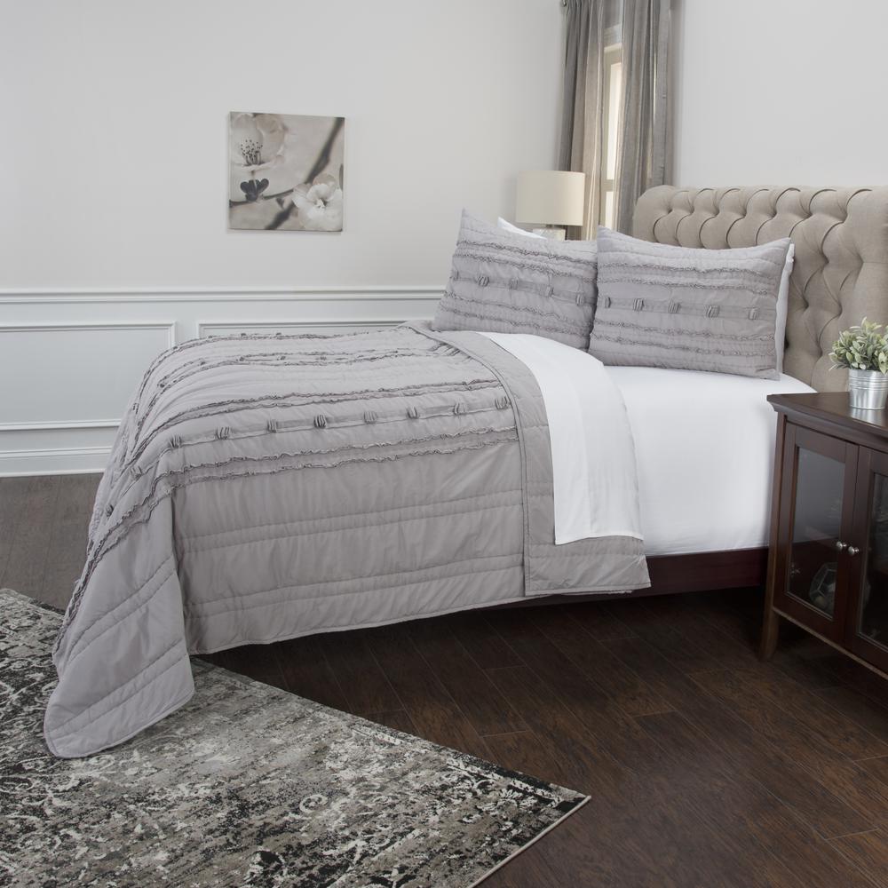 Rizzy Home 20" x 26" Standard Sham- BQ4580. Picture 3