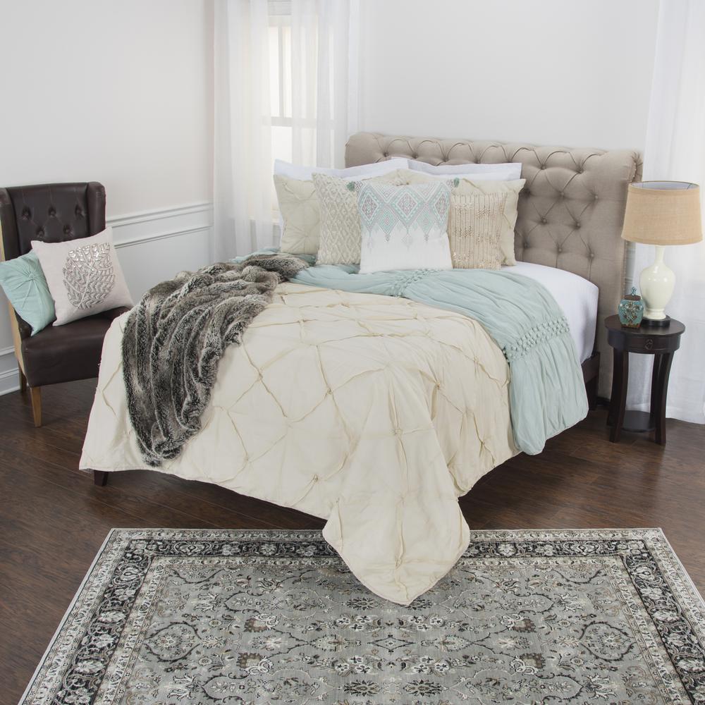 Rizzy Home 20" x 26" Standard Sham- BT1711. Picture 4