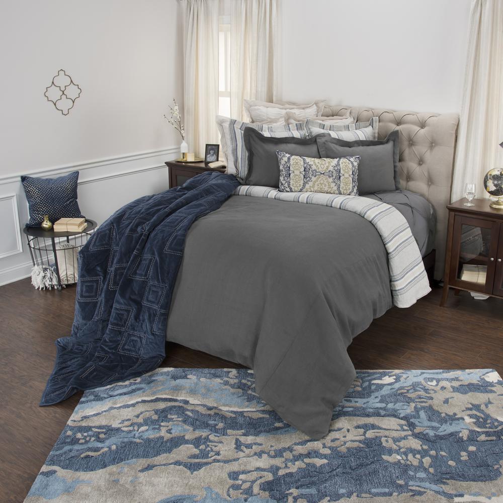 Rizzy Home 20" x 26" Standard Sham- BT1726. Picture 4