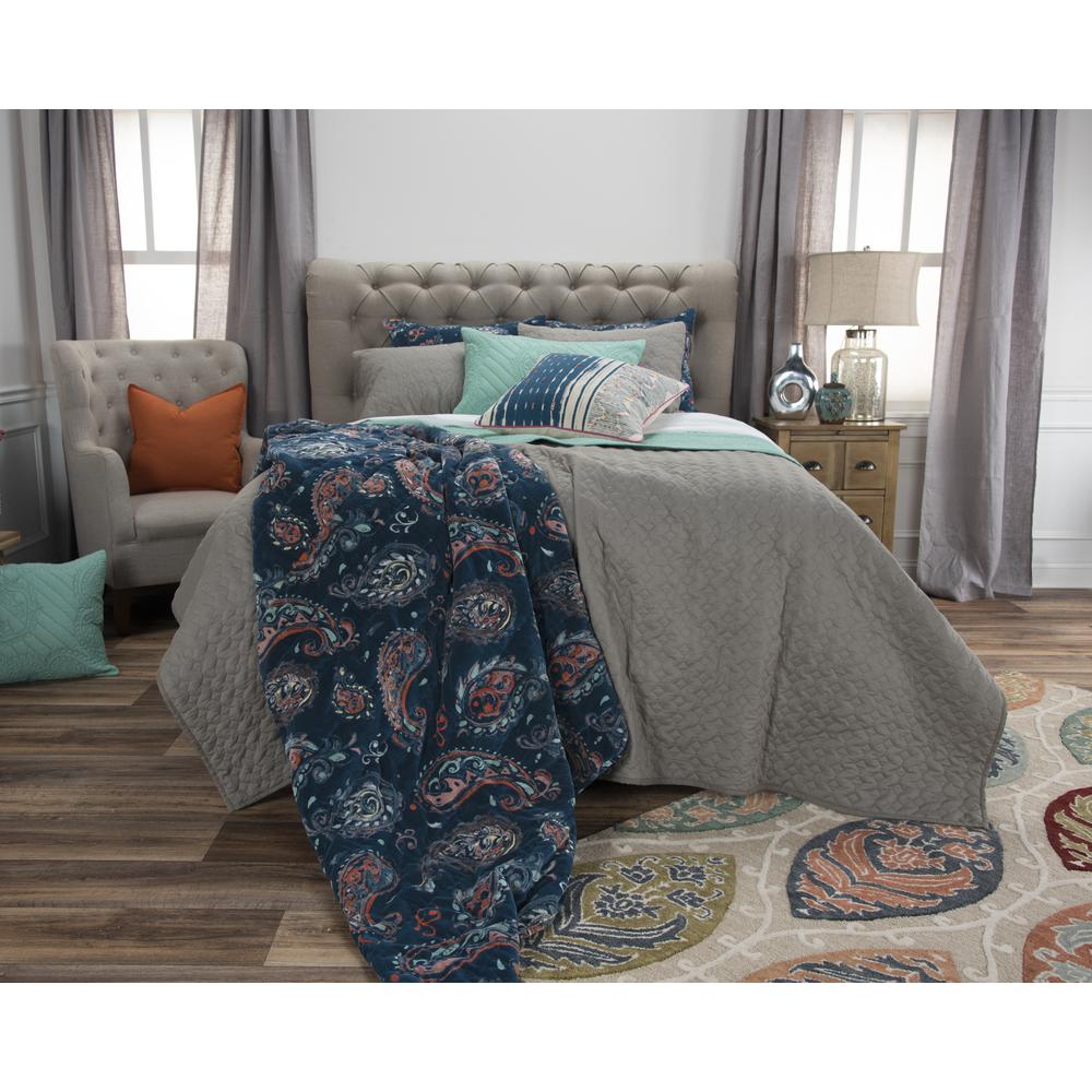 Rizzy Home 20" x 26" Standard Sham- BT1801. Picture 14