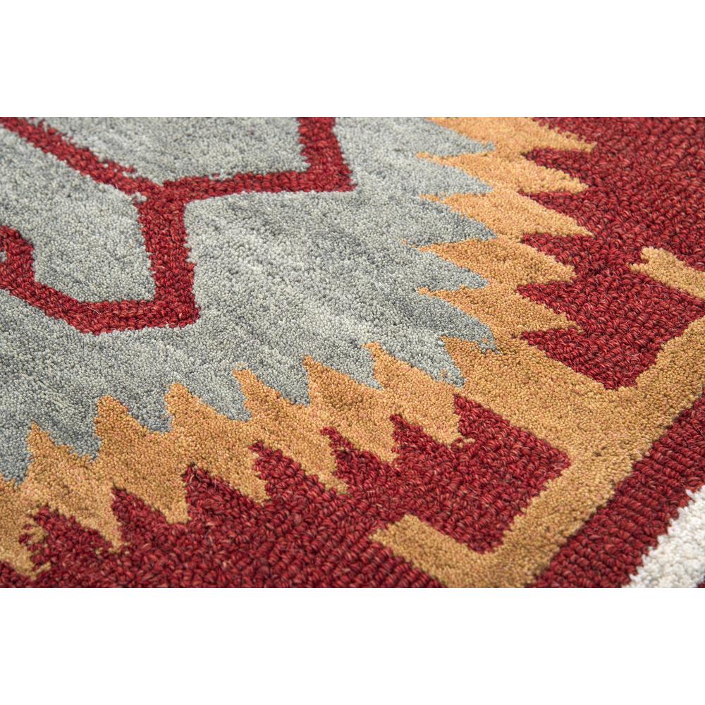 Durango Red 8' x11' Hand-Tufted Rug- DR1013. Picture 8