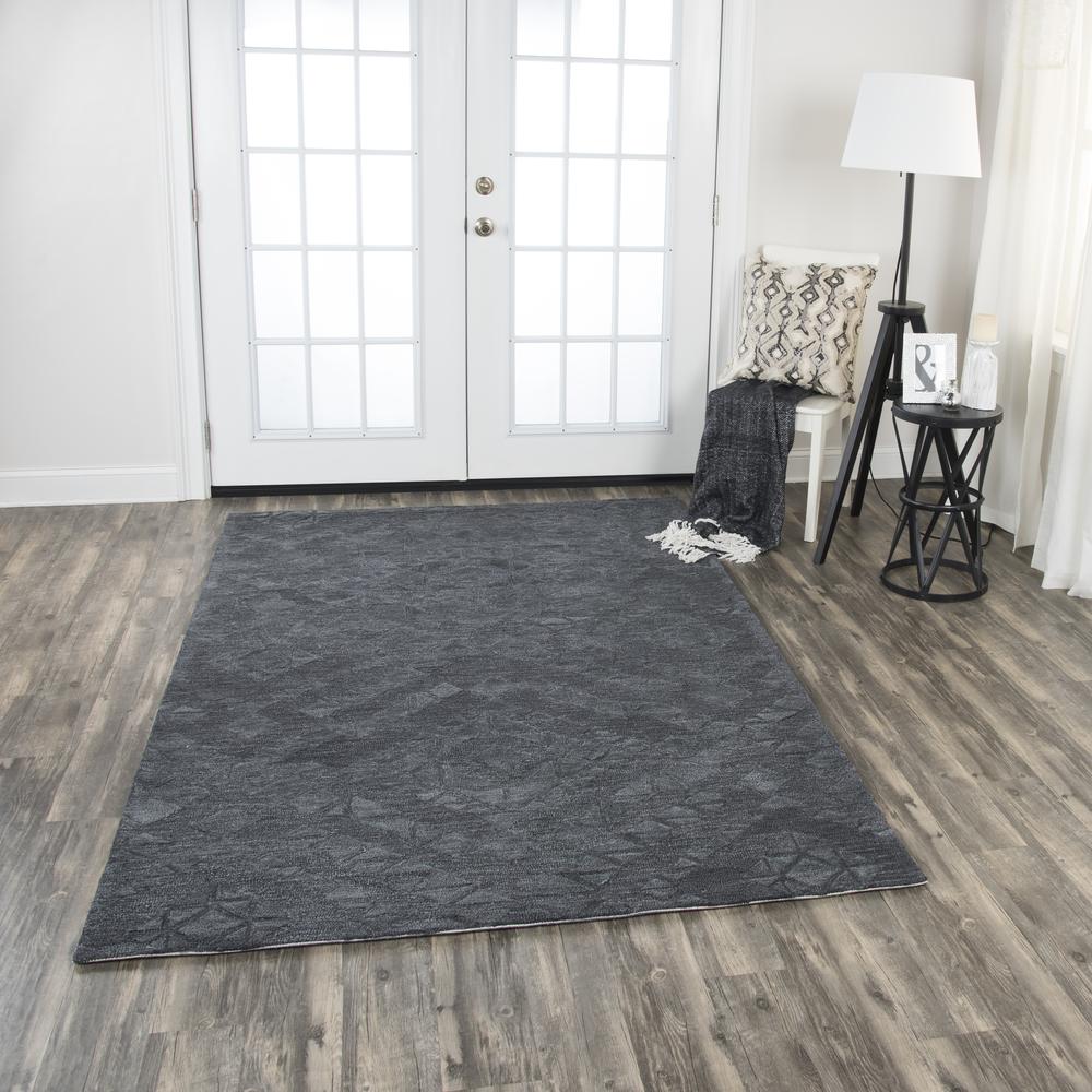 9' x 12' Hand-Tufted Rectangle Rug. Picture 6
