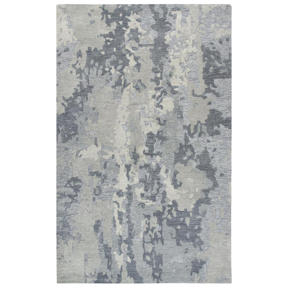 5' x 8' Hand-Tufted Rectangle Rug. Picture 1