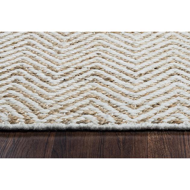 5' x 8' Hand-Woven Rectangle Rug. Picture 14
