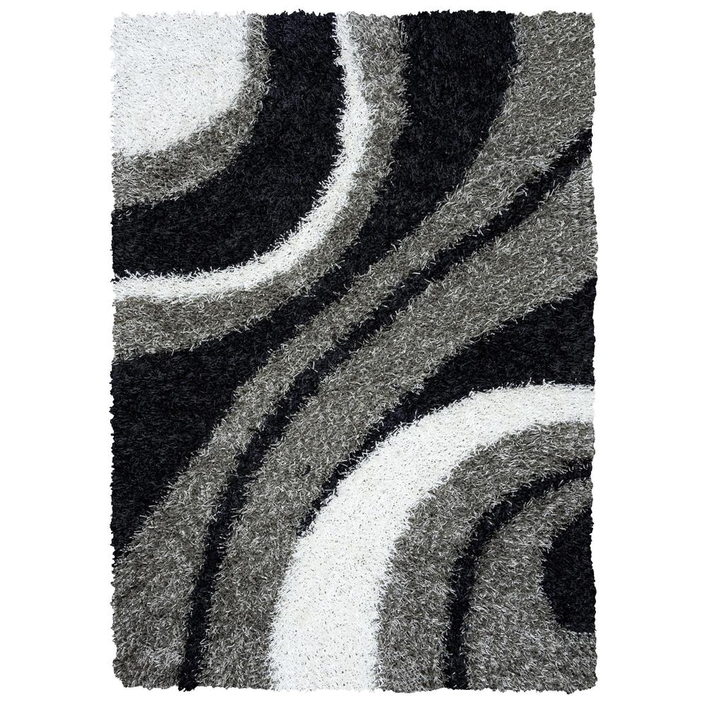 5' x 7" Hand-Tufted Rectangle Rug. Picture 1