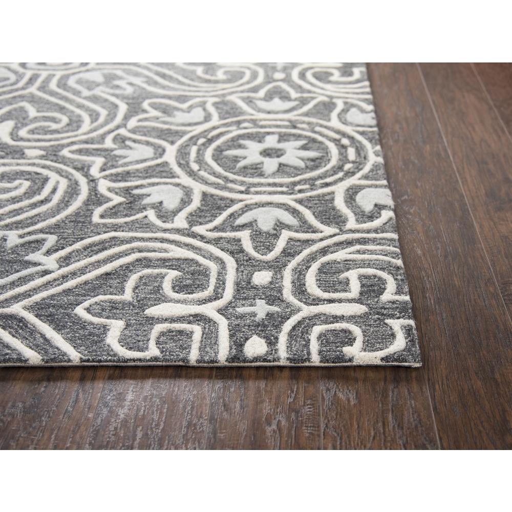 2' x 8' Hand-Tufted Rectangle Runner. Picture 3