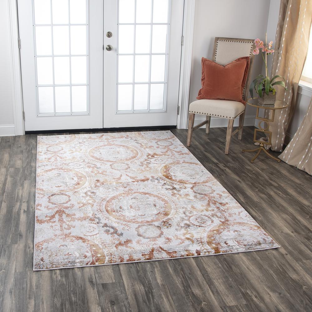 8' x 10' Machine-Made Rectangle Rug. Picture 13