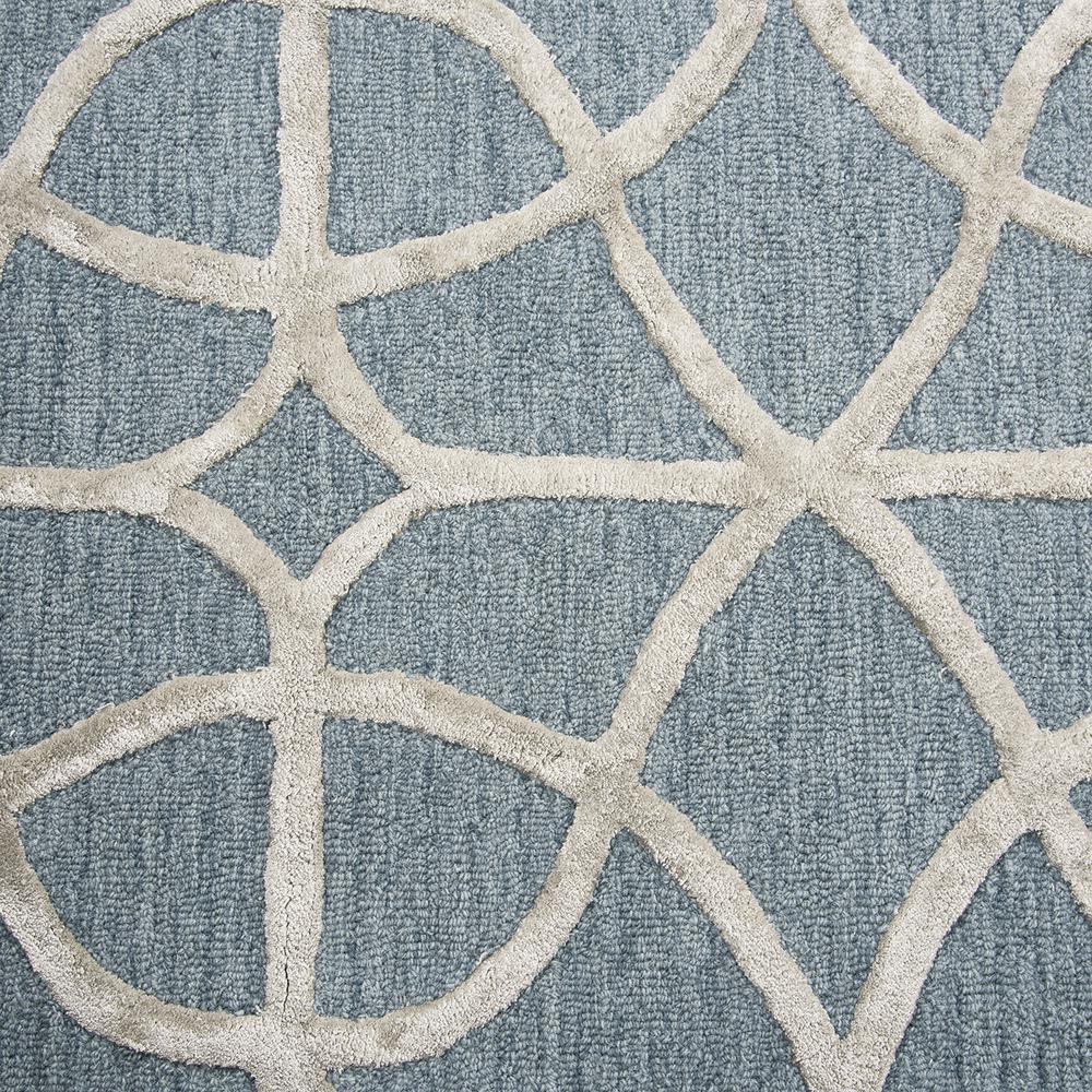 8' x 10' Hand-Tufted Rectangle Rug. Picture 7