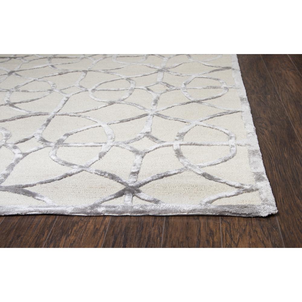 8' x 10' Hand-Tufted Rectangle Rug. Picture 1