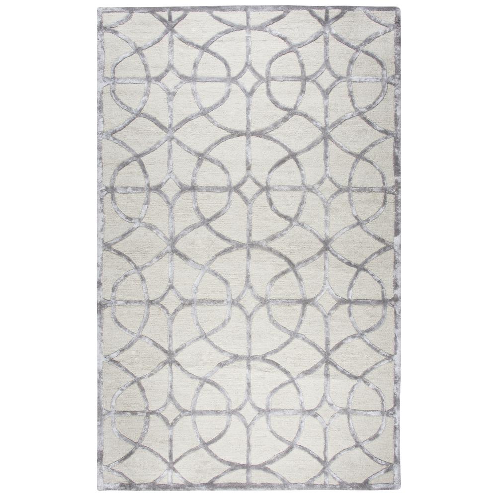 8' x 10' Hand-Tufted Rectangle Rug. Picture 4