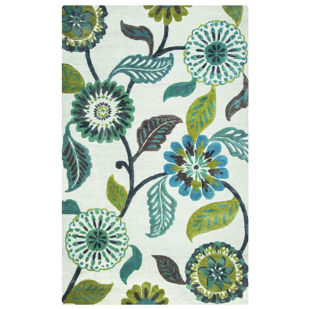 Milan Neutral 10' x 14' Hand-Tufted Rug- ML1011. Picture 1