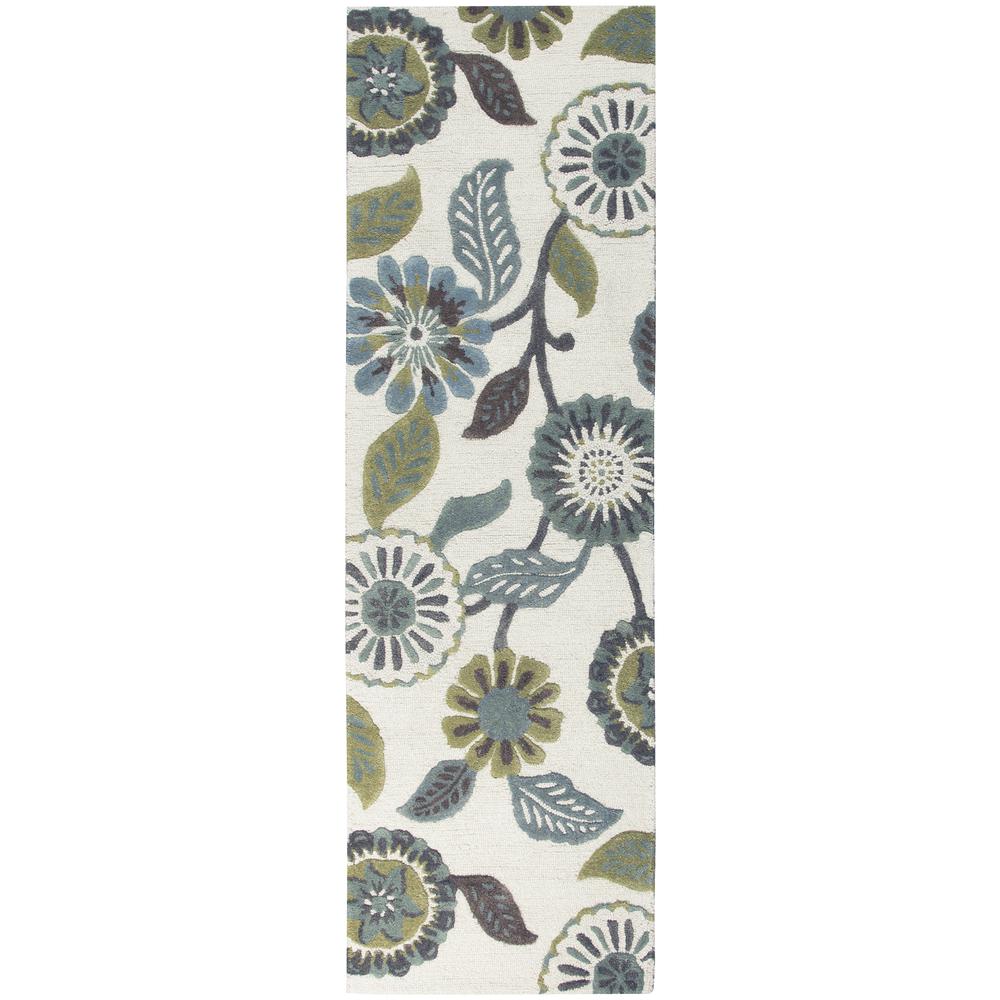 Milan Neutral 10' x 14' Hand-Tufted Rug- ML1011. Picture 7