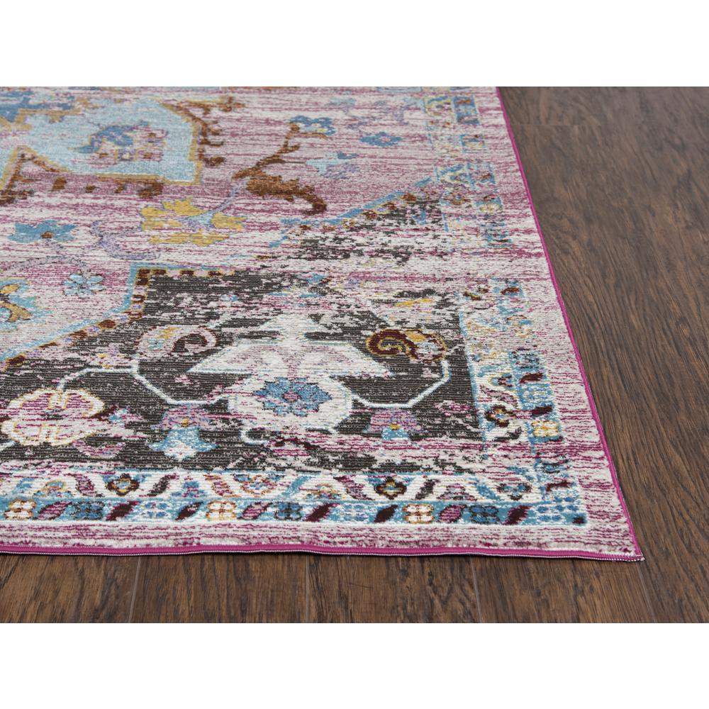 Morocco Gray 7'6" x 9'5" Power-Loomed Rug- MR1008. Picture 1