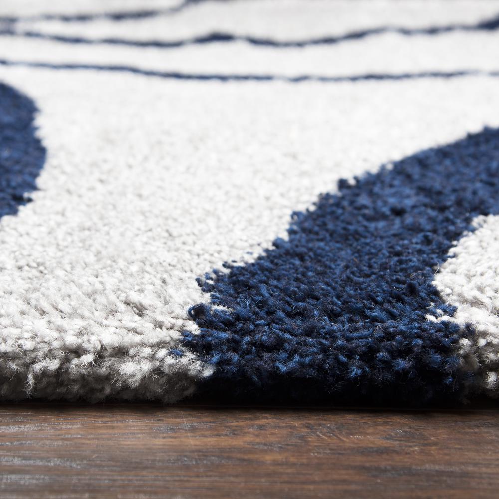 Midnight Gray 5'3" x 7'3" Power-Loomed Rug- MT1011. Picture 4
