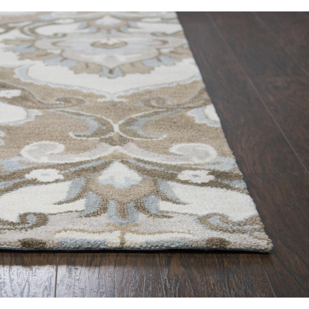 Hand Tufted Cut Pile Wool Rug, 10' x 14'. Picture 2