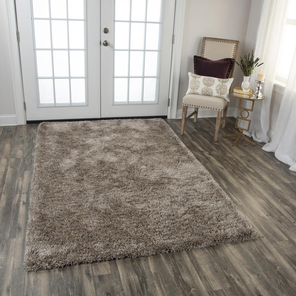 8' x 10' Hand-Tufted Rectangle Rug. Picture 2