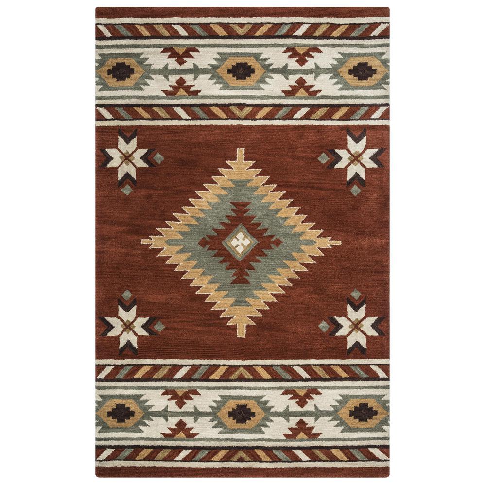 Hand Tufted Cut Pile Wool Rug, 12' x 15'. Picture 1