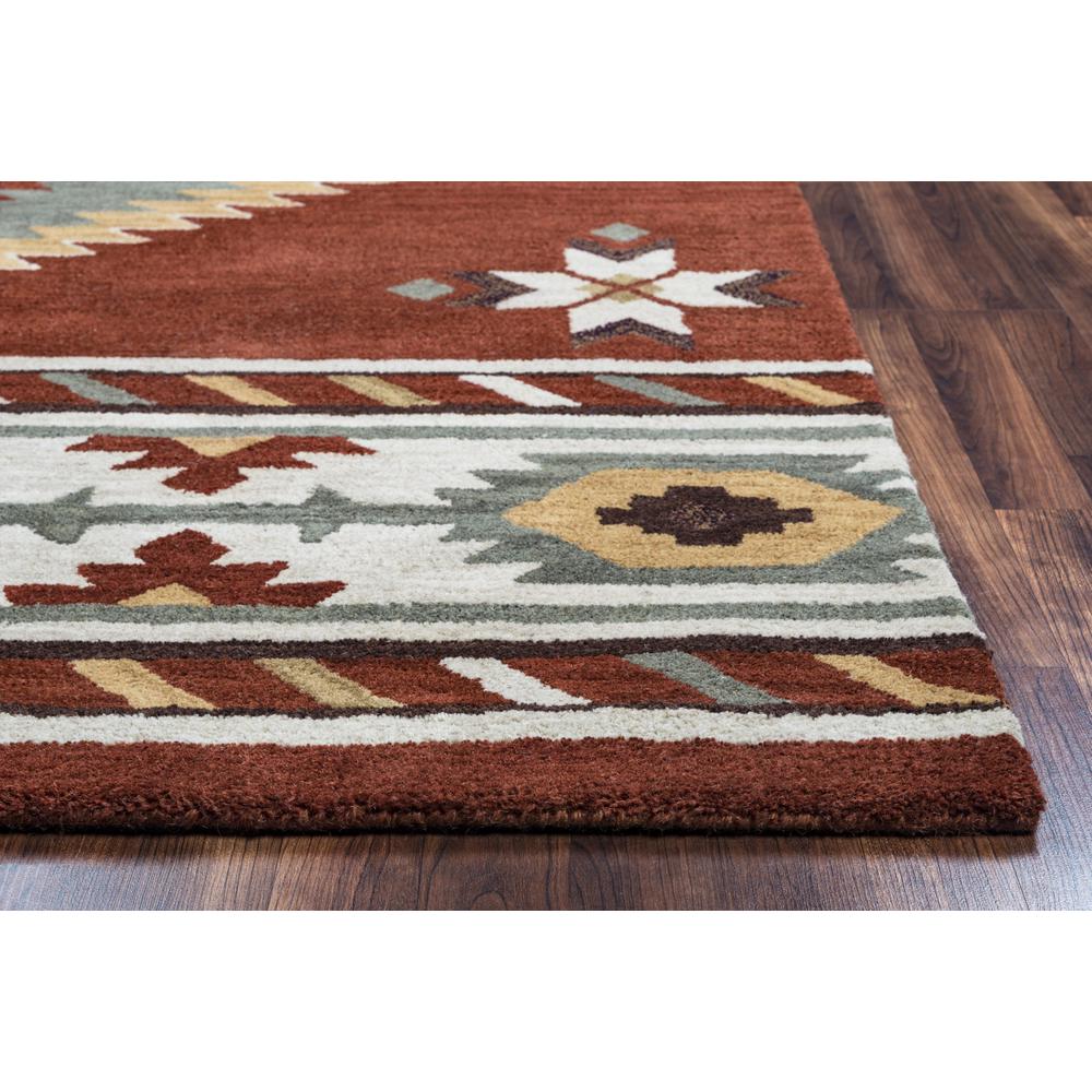 Hand Tufted Cut Pile Wool Rug, 10' x 14'. Picture 3