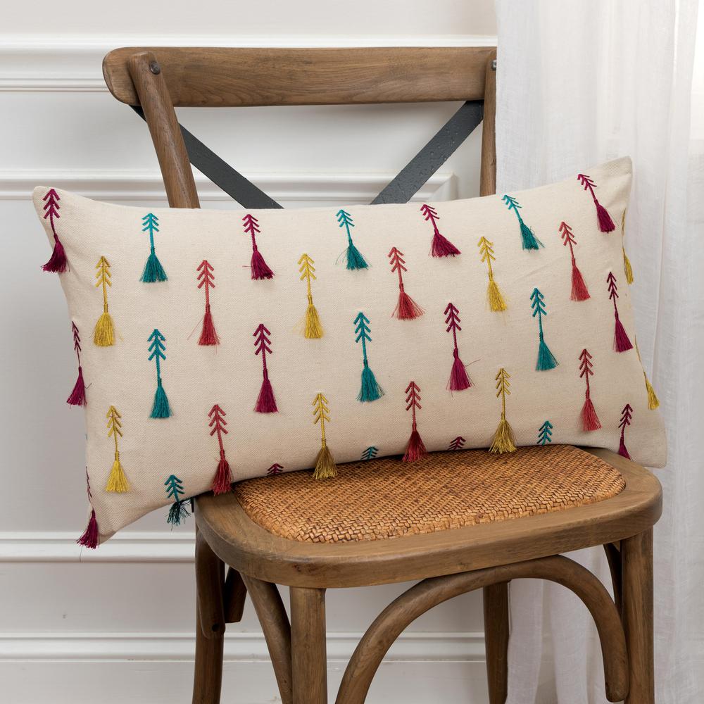 14" x 26" Down Filled Pillow. Picture 5