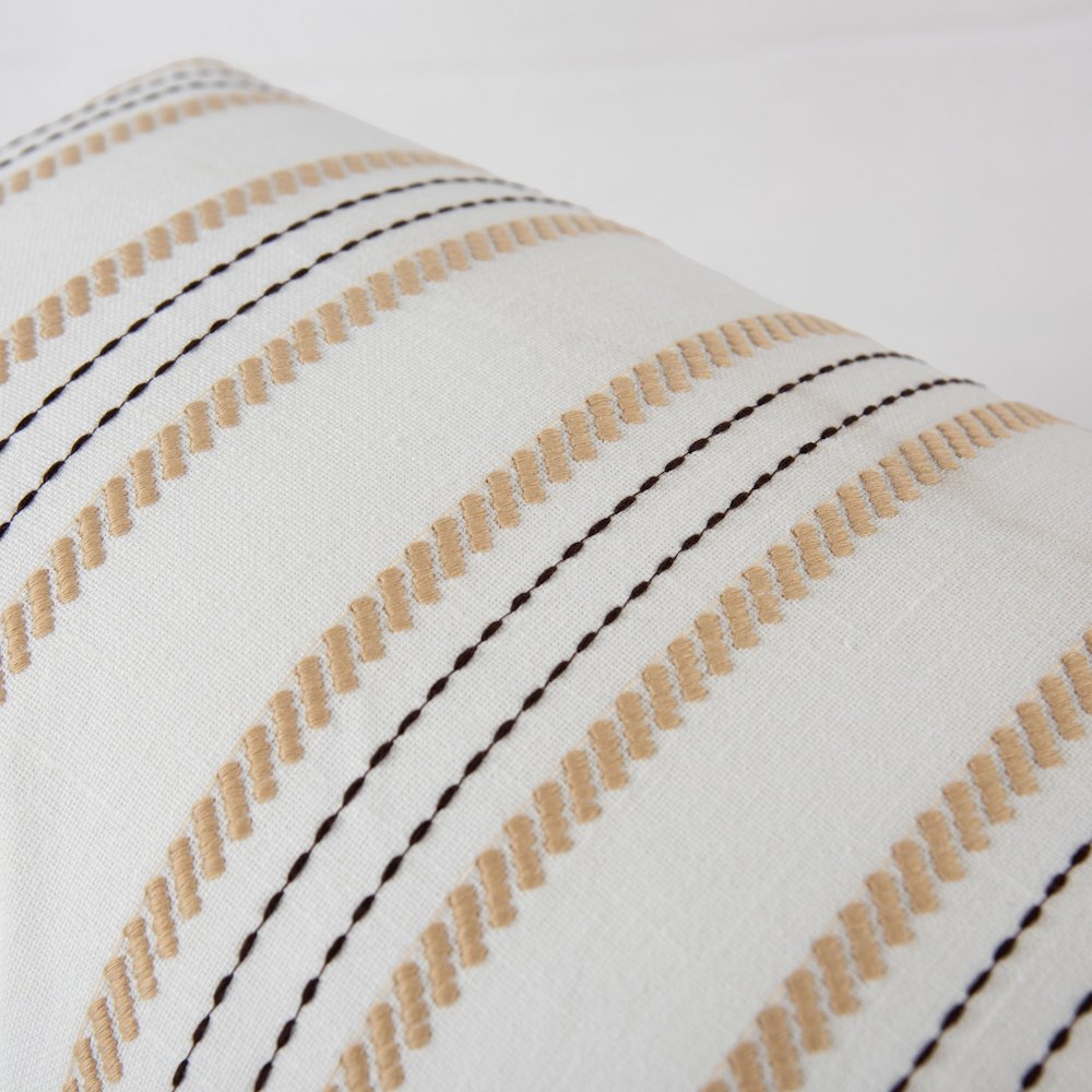 Transitional  14" x 20" Down Filled Pillow. Picture 3