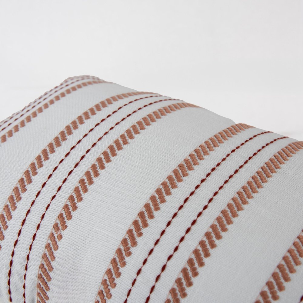 Transitional  14" x 20" Down Filled Pillow. Picture 3