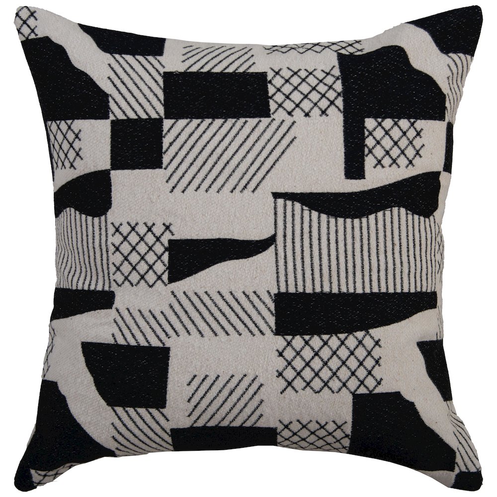 Contemporary 20" x 20" Down Filled Pillow. Picture 1