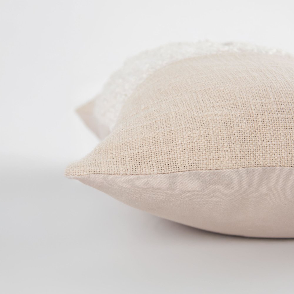 Transitional  14" x 26" Down Filled Pillow. Picture 6