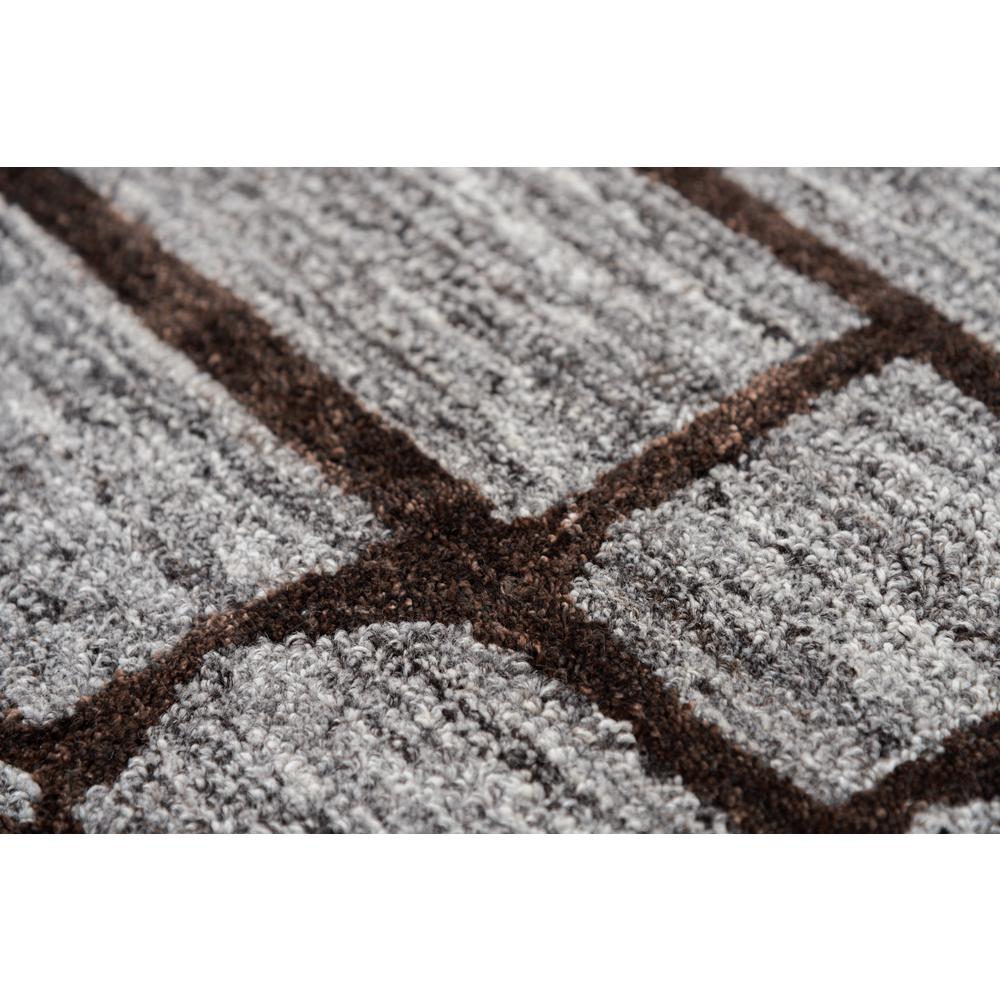 Winston Gray 7'9" x 9'9" Hand-Tufted Rug- WST104. Picture 2