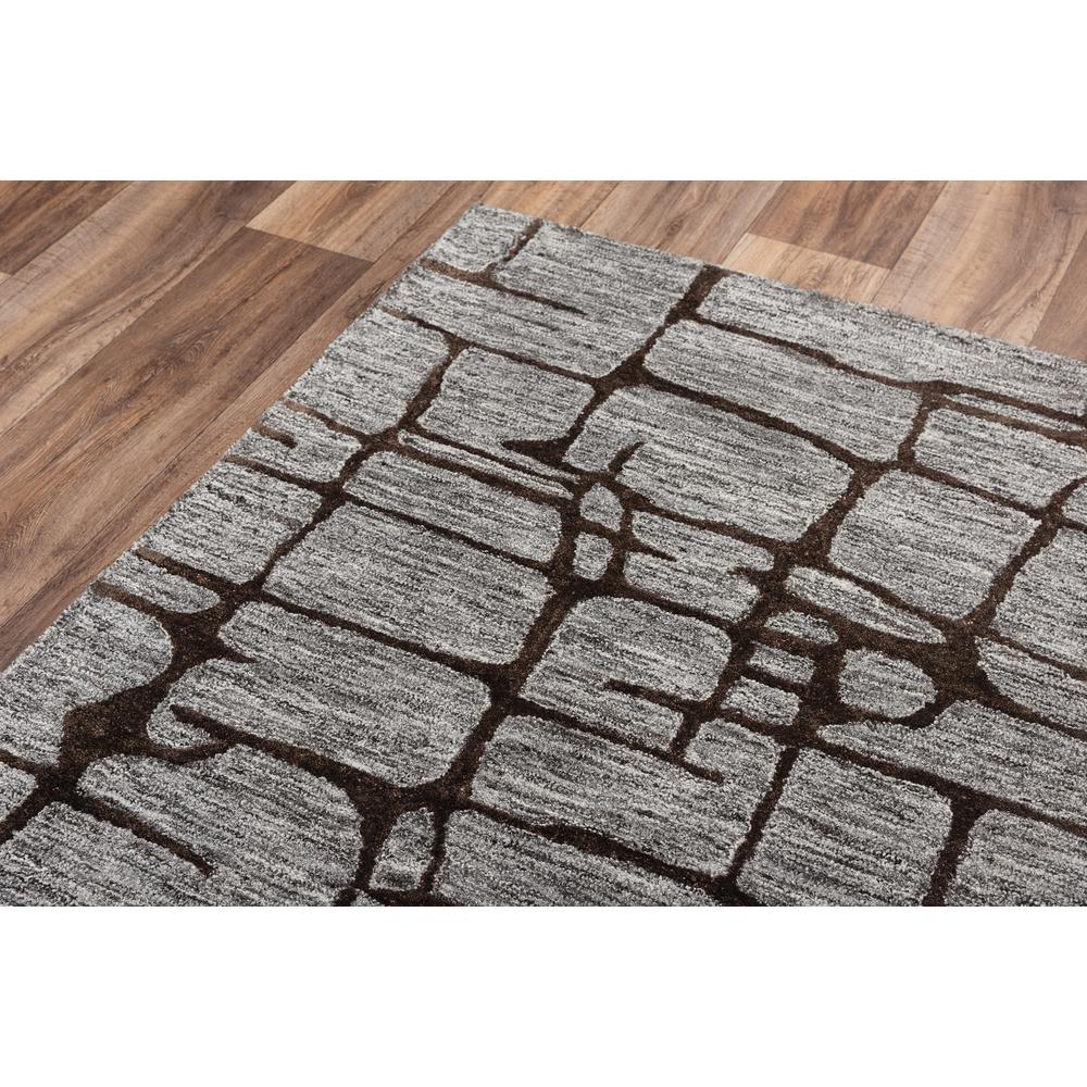 Winston Gray 7'9" x 9'9" Hand-Tufted Rug- WST104. Picture 8