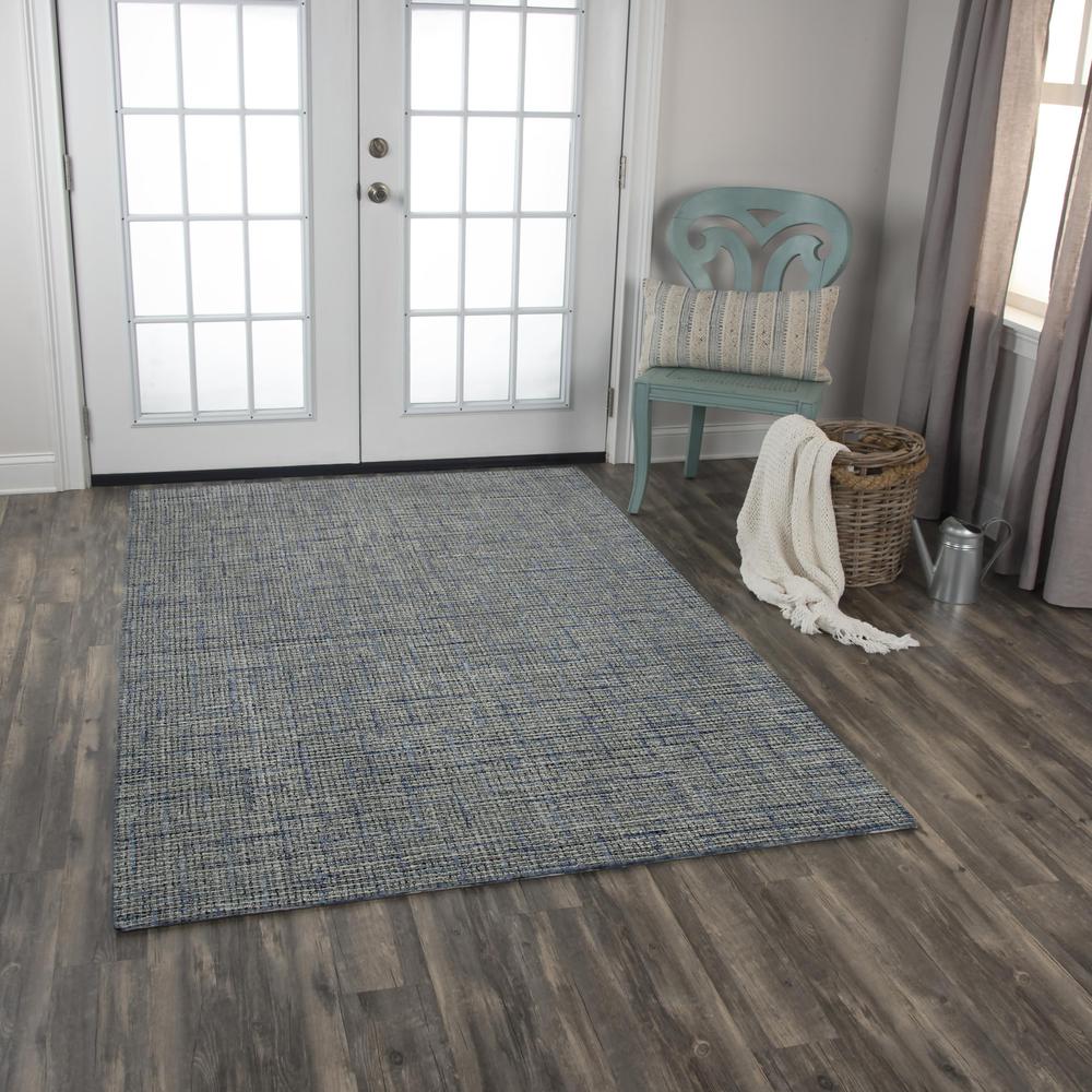 8' x 10' Hand-Tufted Rectangle Rug. Picture 2